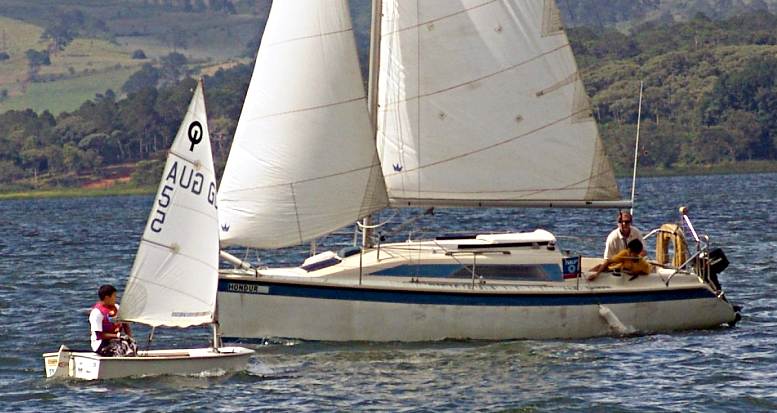 Larger Sail Boats at Yojoa